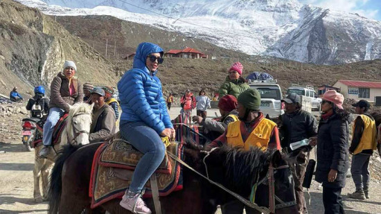 चिसो घटेपछि बल्ल पर्यटक बढे मुस्ताङमा